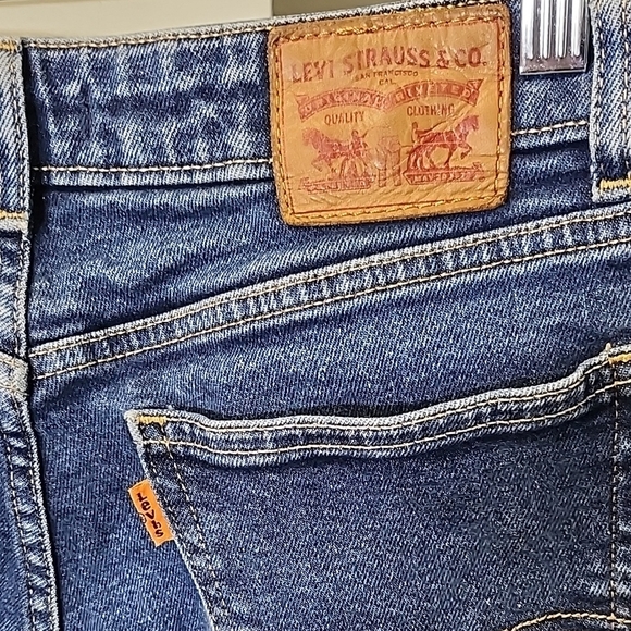 Levi's Women's Blue Jeans Orange Tab - Picture 3 of 8